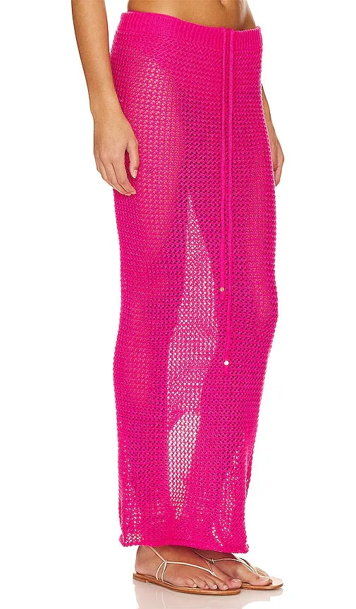 Bananhot Aria Skirt in Fuchsia