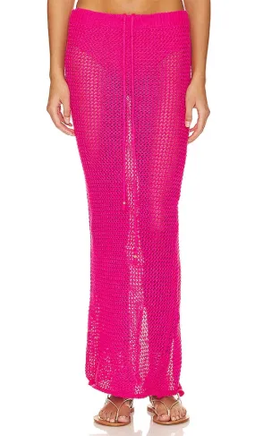Bananhot Aria Skirt in Fuchsia