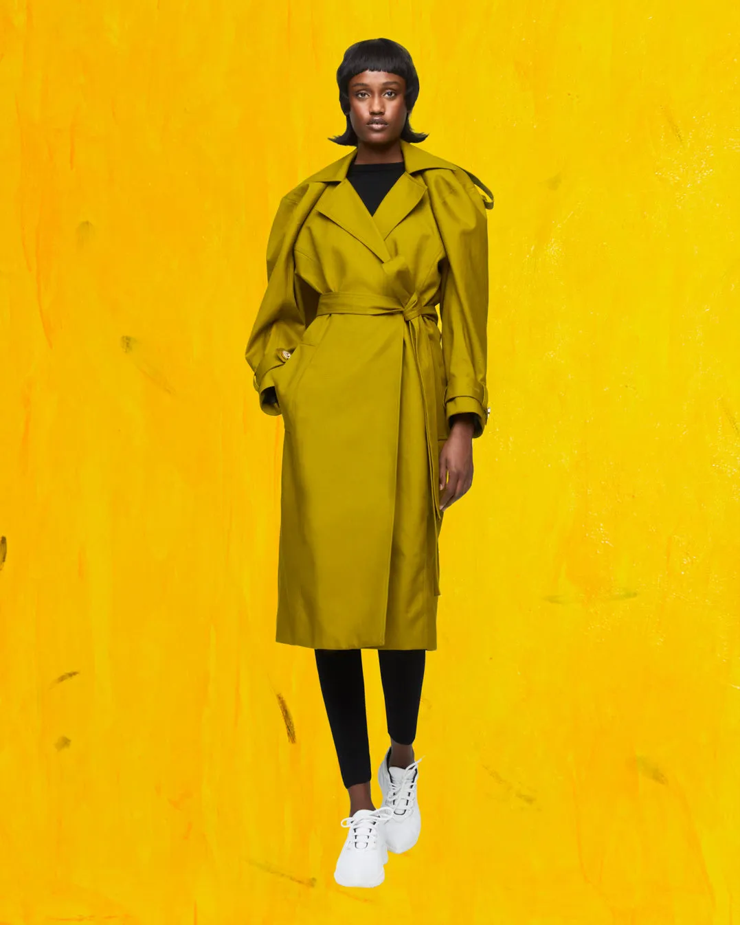 BOMBER TRENCH - AVOCADO