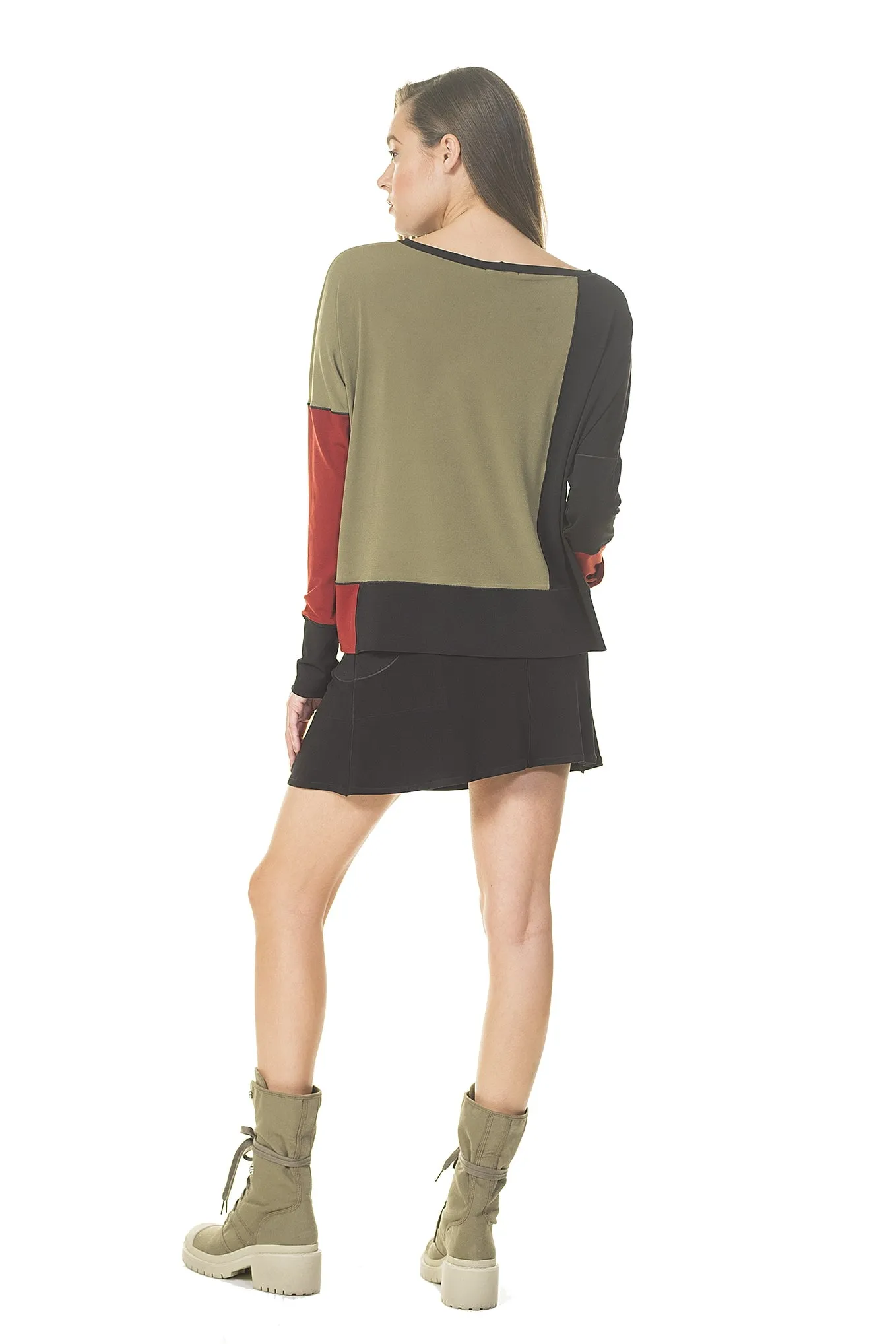 Circle Pocket Mini Skirt