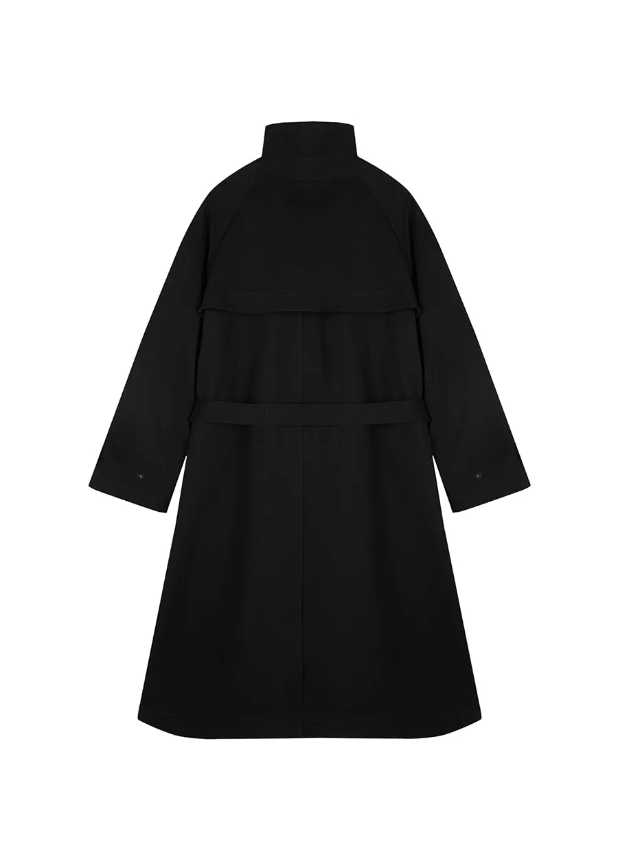 Coat / JNBY Oversize Cotton Belted Trench Coat