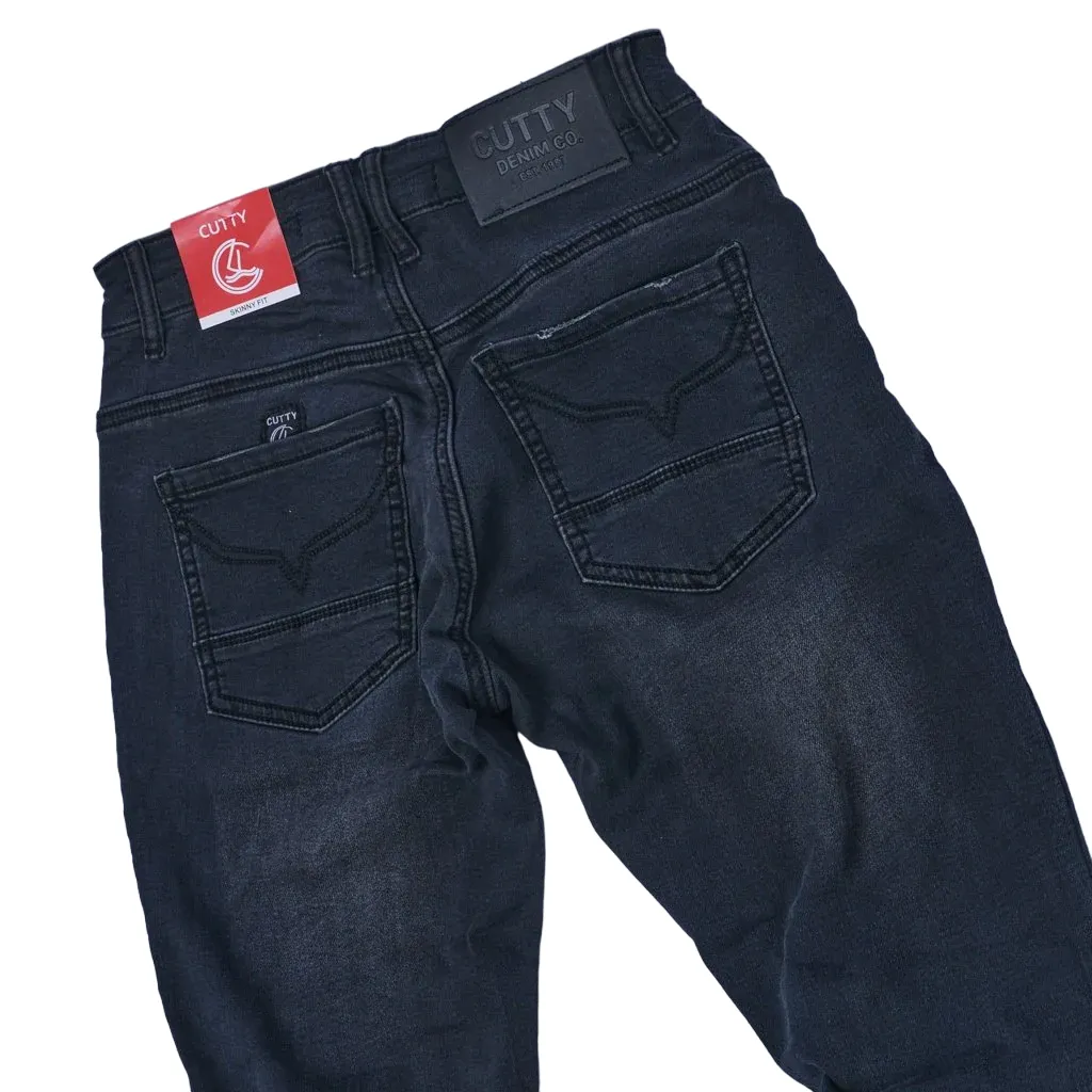 Cutty Zane Black Jeans