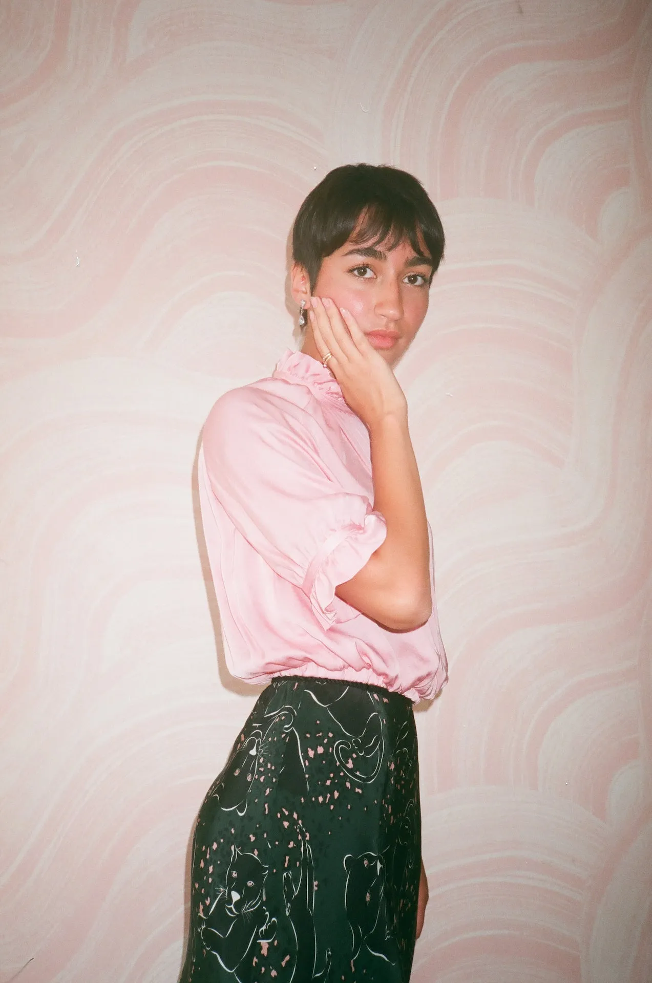 DEE Bias Skirt - Jaguar
