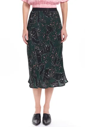 DEE Bias Skirt - Jaguar
