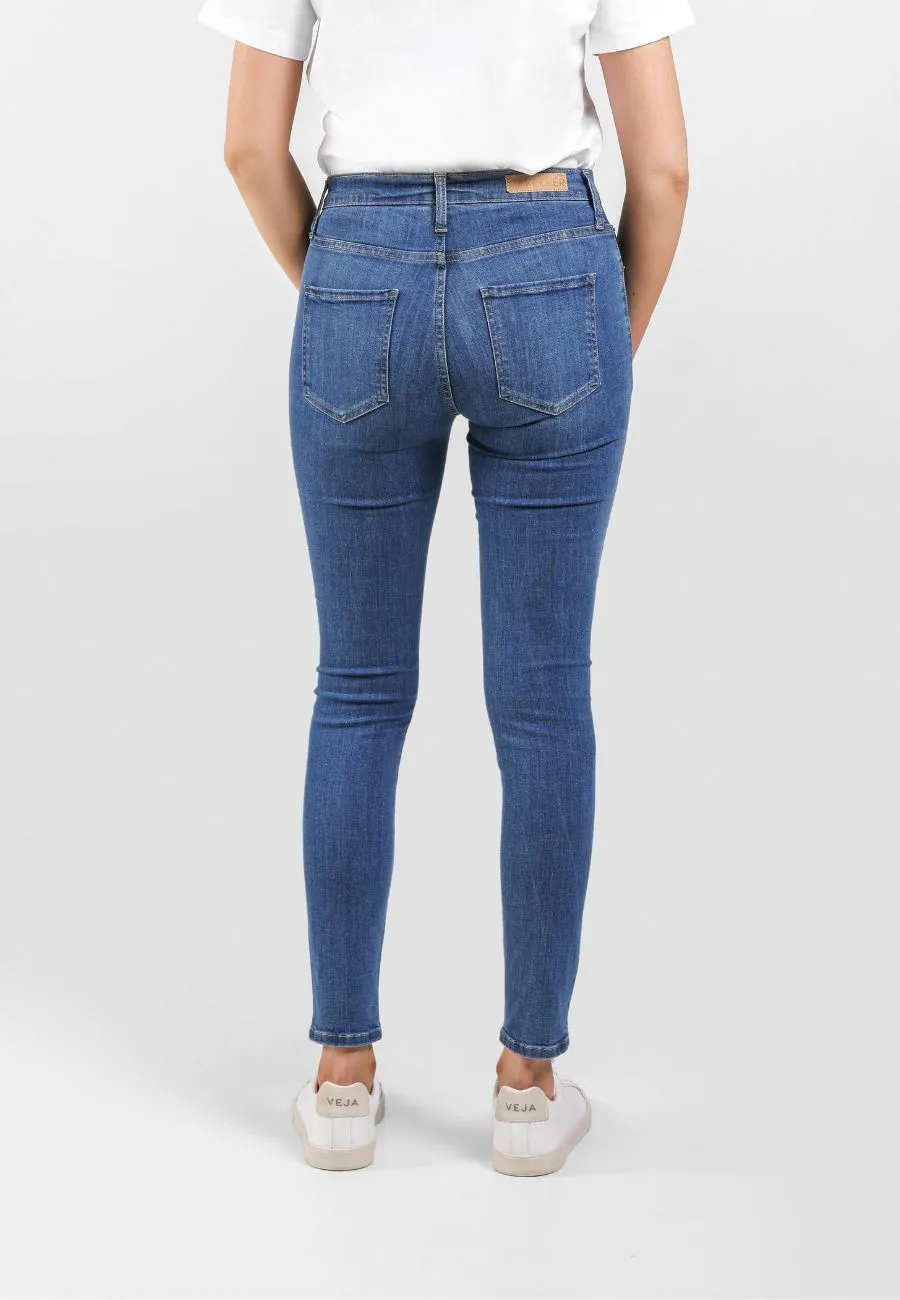 Elwood Skinny Ankle | Light Indigo