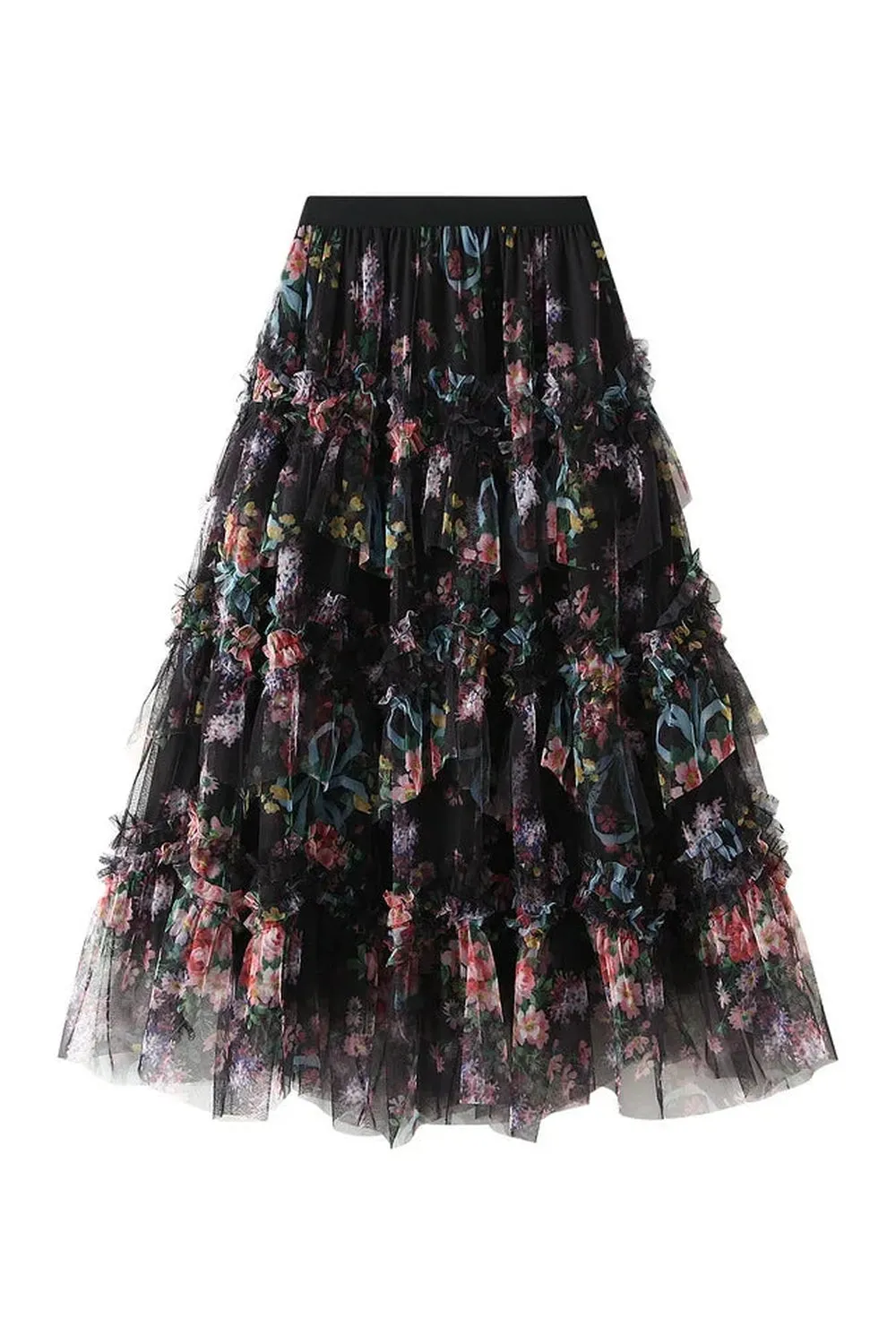 Floral Long Skirts