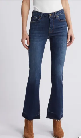 FRAME Le Crop Mini Boot Raw After in Moonflower