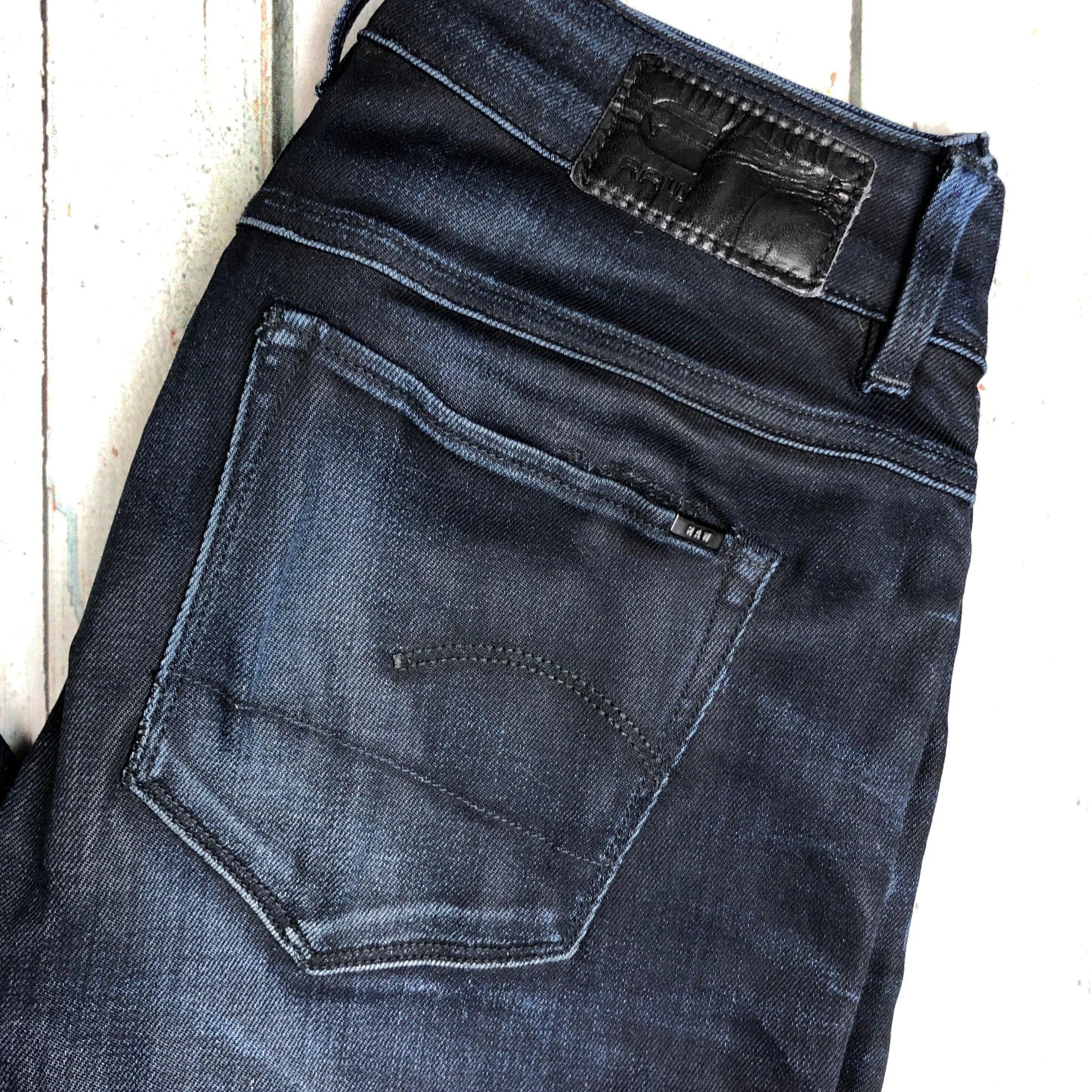 G Star RAW Womens '3301 Contour High Skinny' Jeans -Size 25/30