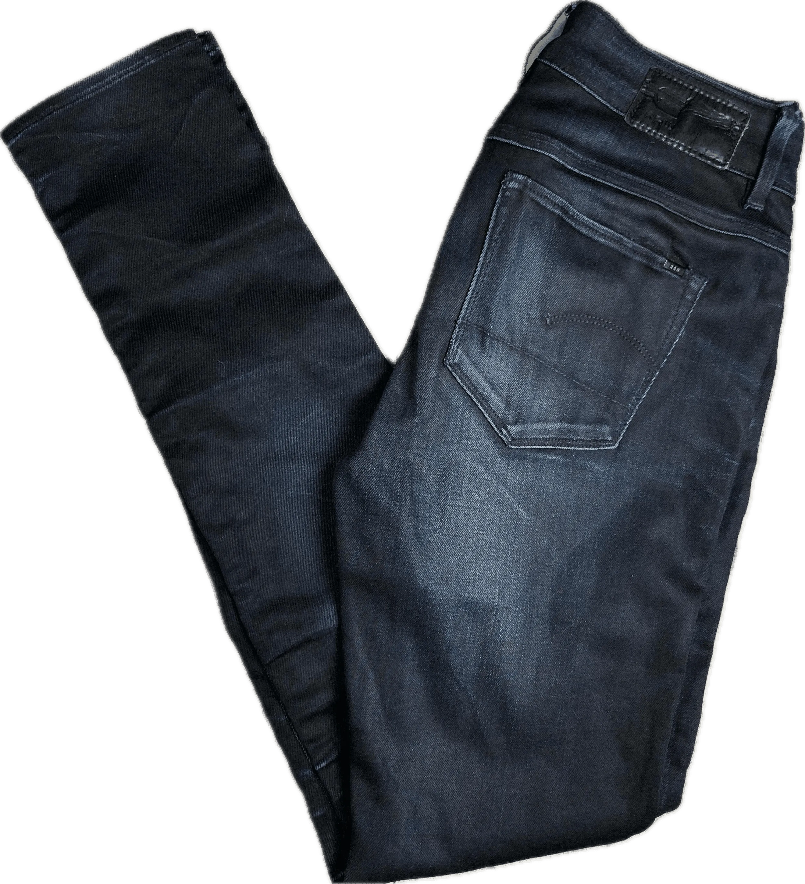 G Star RAW Womens '3301 Contour High Skinny' Jeans -Size 25/30