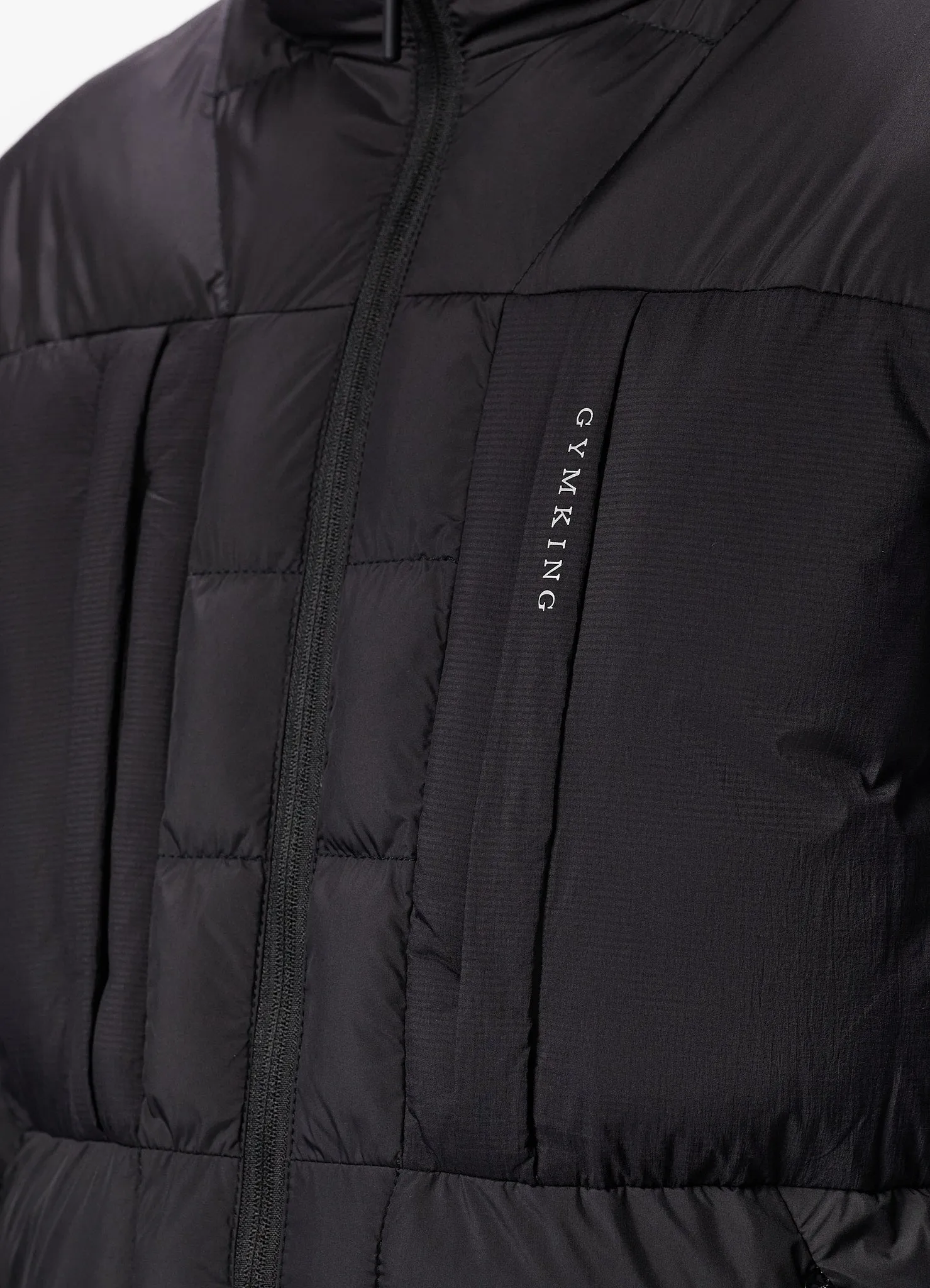 Gym King Synergy Puffer Jacket - Black