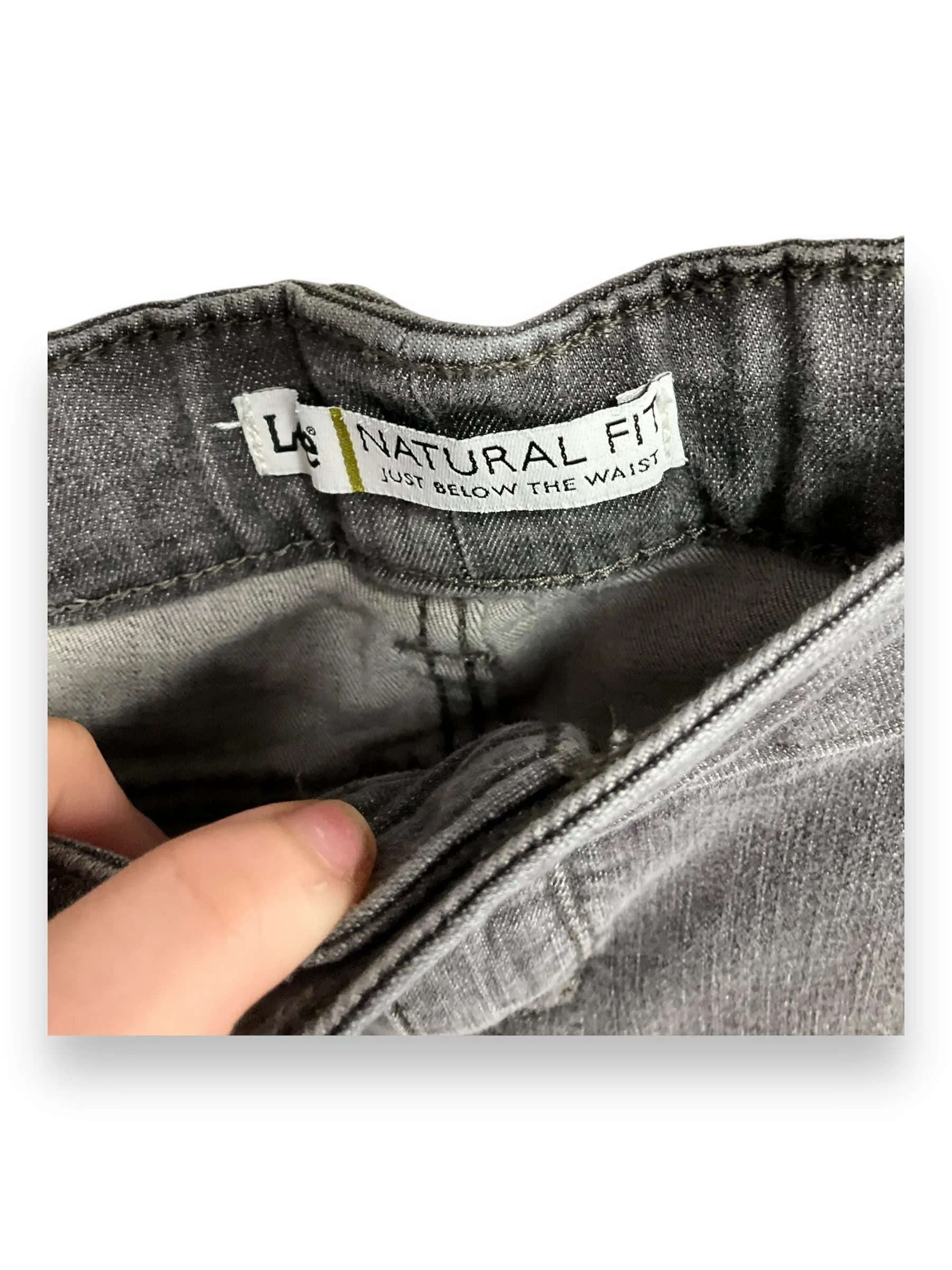 Jeans Flared By Lee In Grey, Size: 16