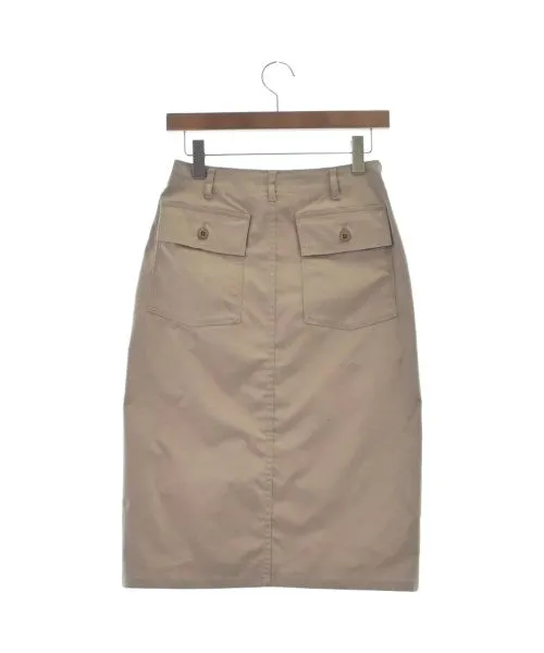 kha:ki Long/Maxi length skirts