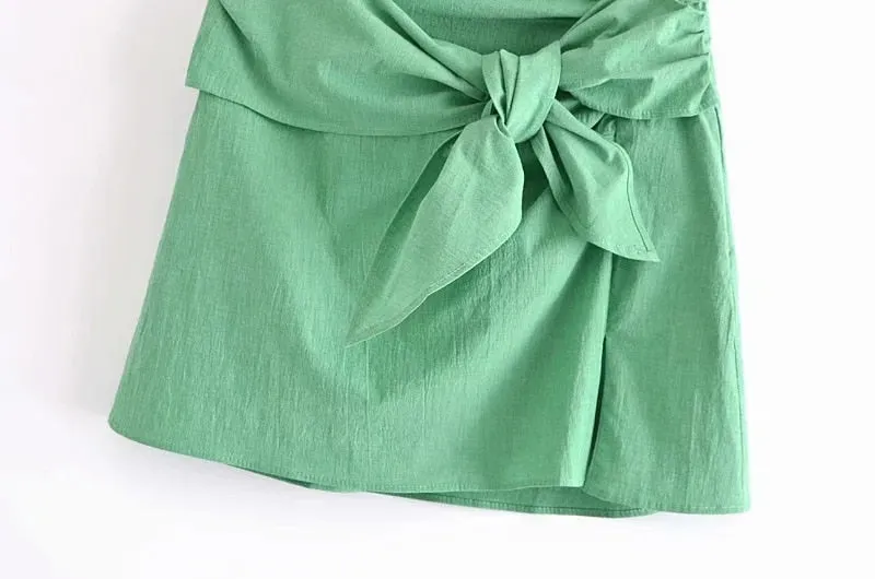 MINI SKIRT WITH BOW