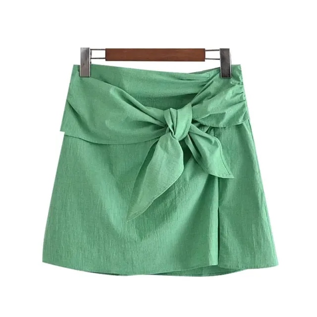 MINI SKIRT WITH BOW