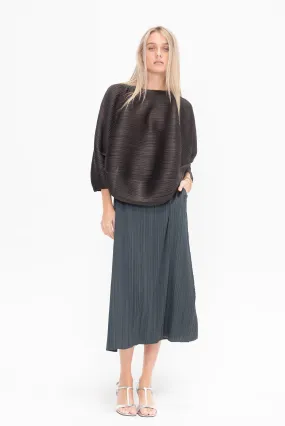 Monthly Colors: December Skirt, Steel Gray