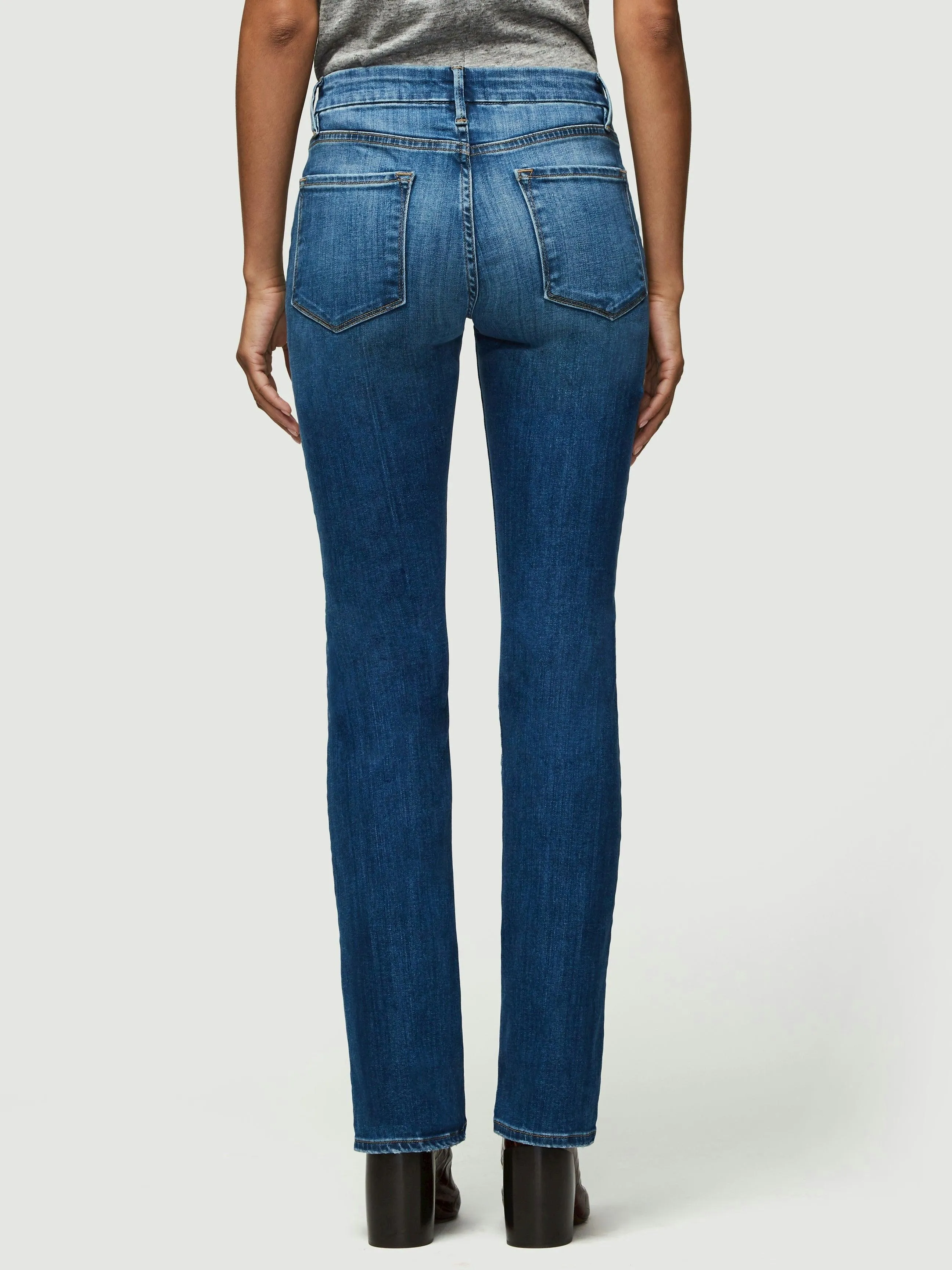 NWT- Frame Denim 'Le Mini Boot' Samson Jeans RRP $405 -Size 28