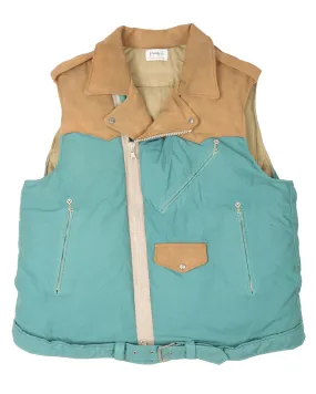 Peerless Angle Zipper Puffer Vest