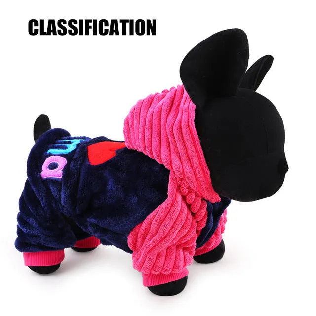 Petcircle Fashion I love papa and mama winter
