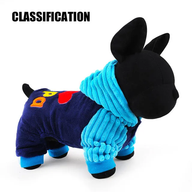 Petcircle Fashion I love papa and mama winter