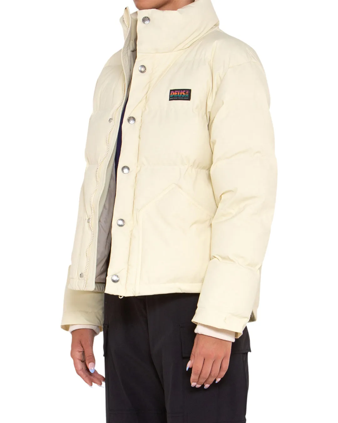 Puffer Jacket - Bone White