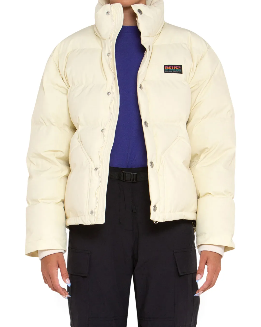 Puffer Jacket - Bone White