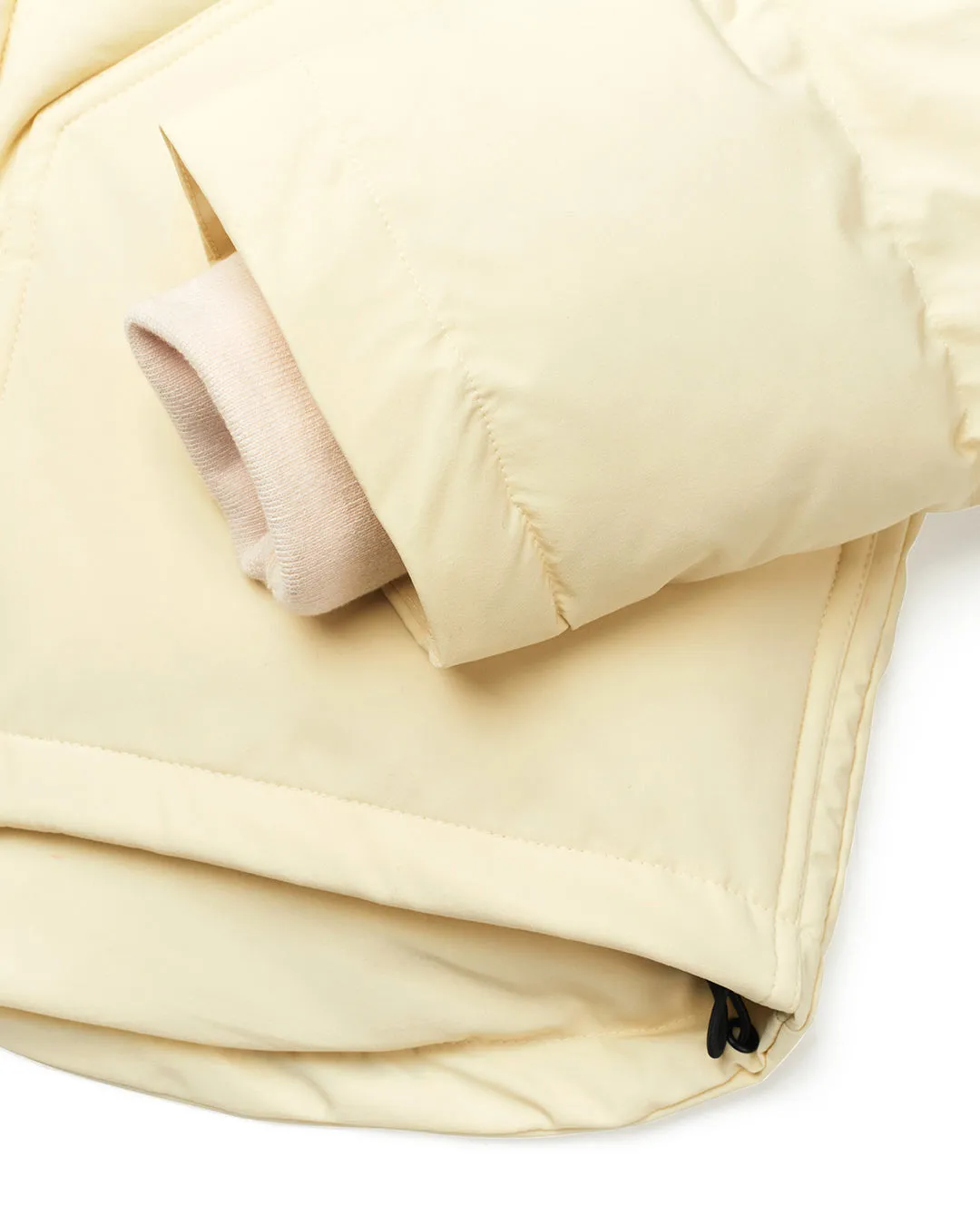 Puffer Jacket - Bone White
