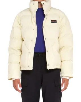 Puffer Jacket - Bone White