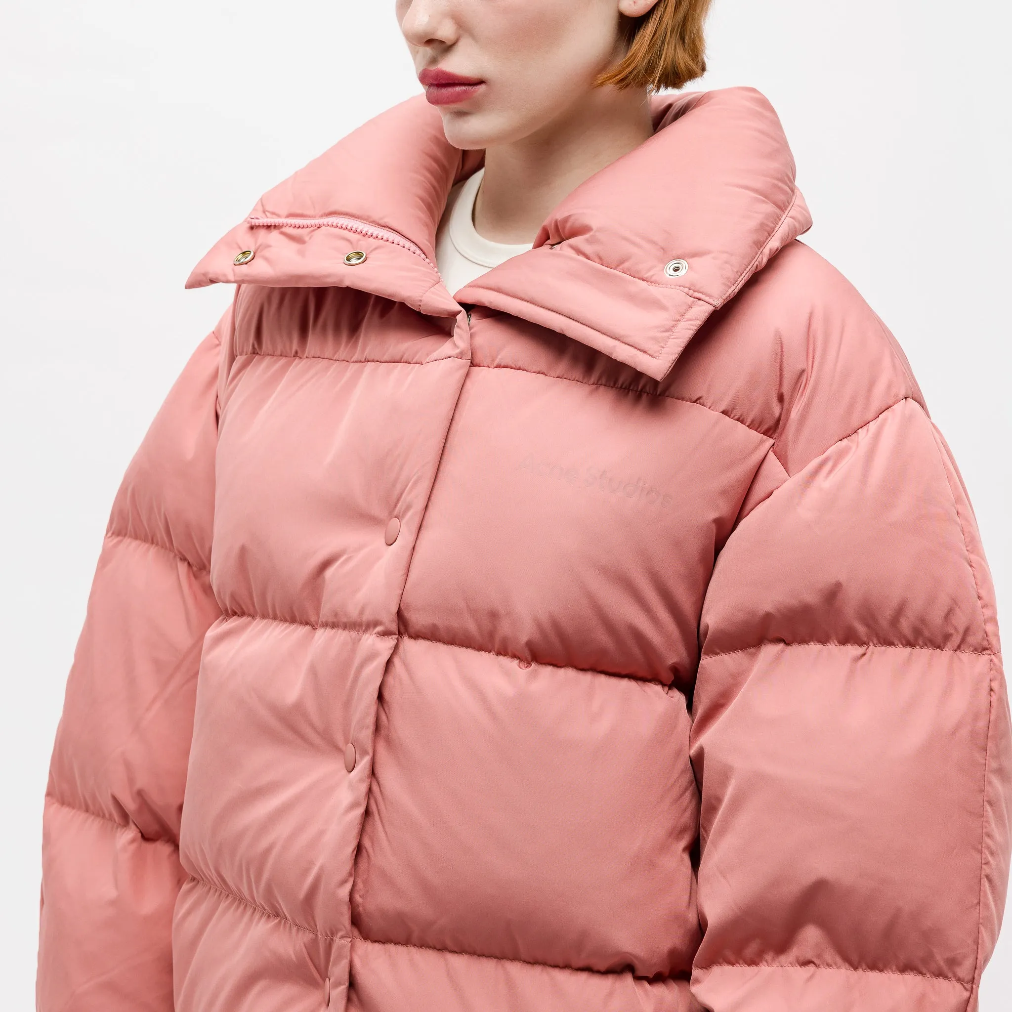 Puffer Jacket in Pink