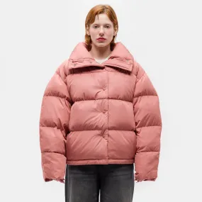 Puffer Jacket in Pink