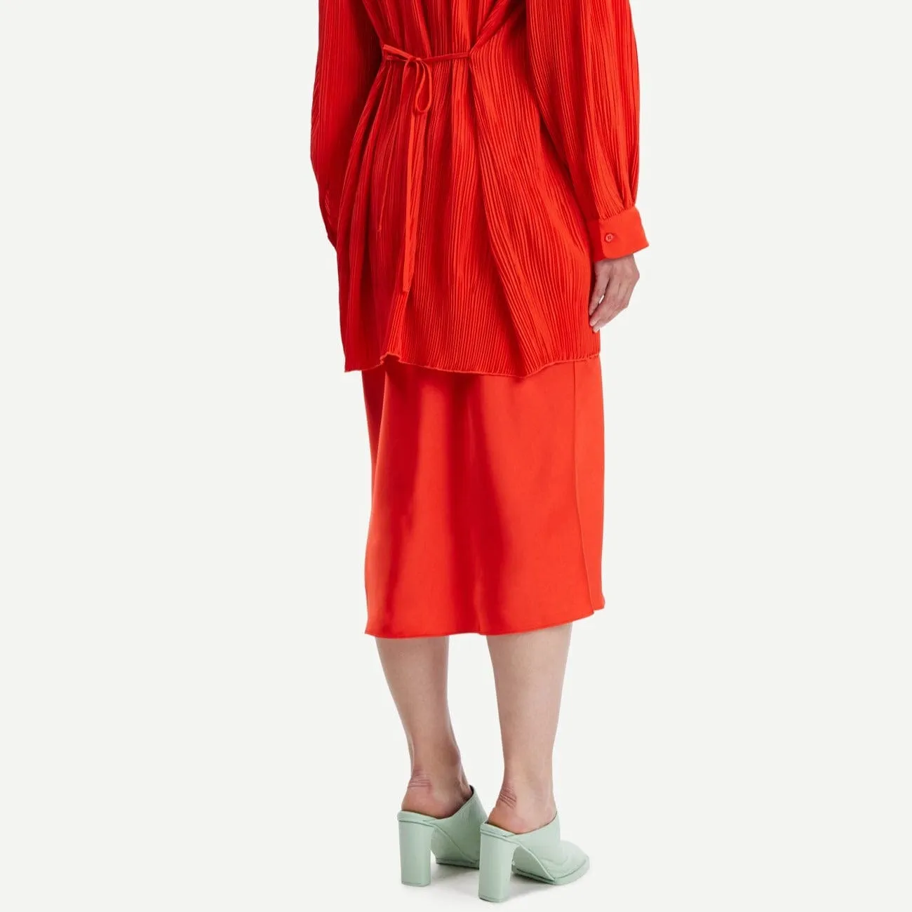 Samsøe Samsøe Agneta Skirt Orange