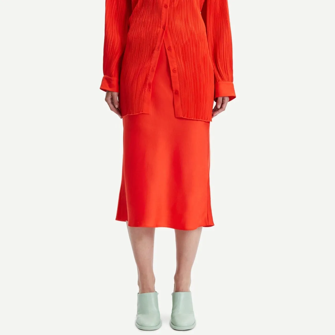 Samsøe Samsøe Agneta Skirt Orange
