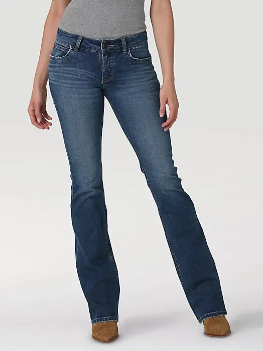 Wrangler Retro Women's Mae Boot Cut Jean In Jodie